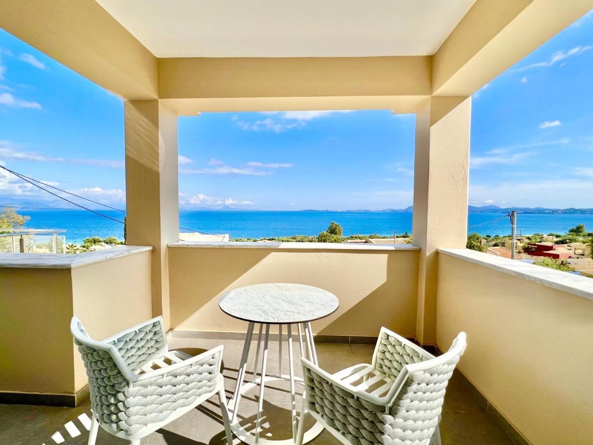 Luxury Villa Barbati Sun With Private Pool By Dadovillas Εξωτερικό φωτογραφία