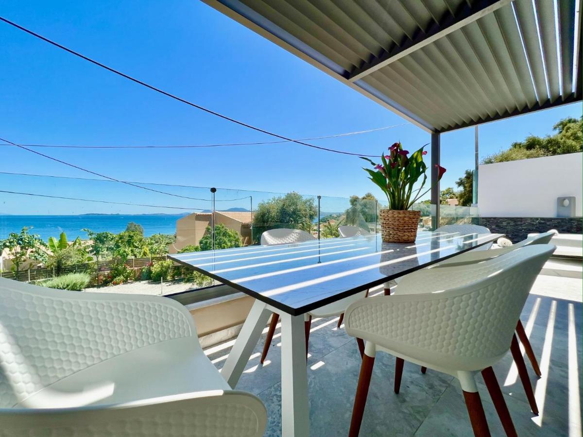 Luxury Villa Barbati Sun With Private Pool By Dadovillas Εξωτερικό φωτογραφία