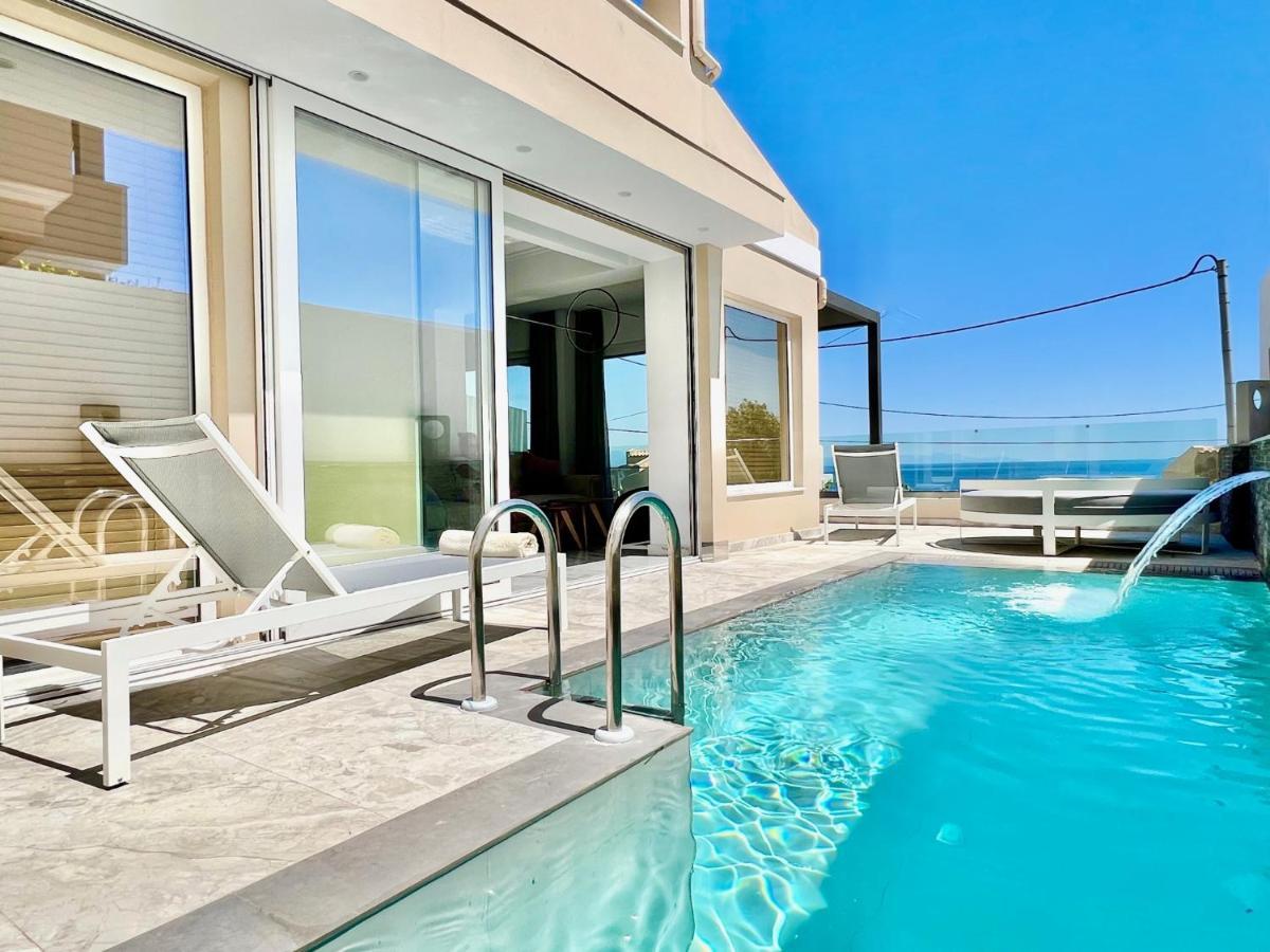 Luxury Villa Barbati Sun With Private Pool By Dadovillas Εξωτερικό φωτογραφία