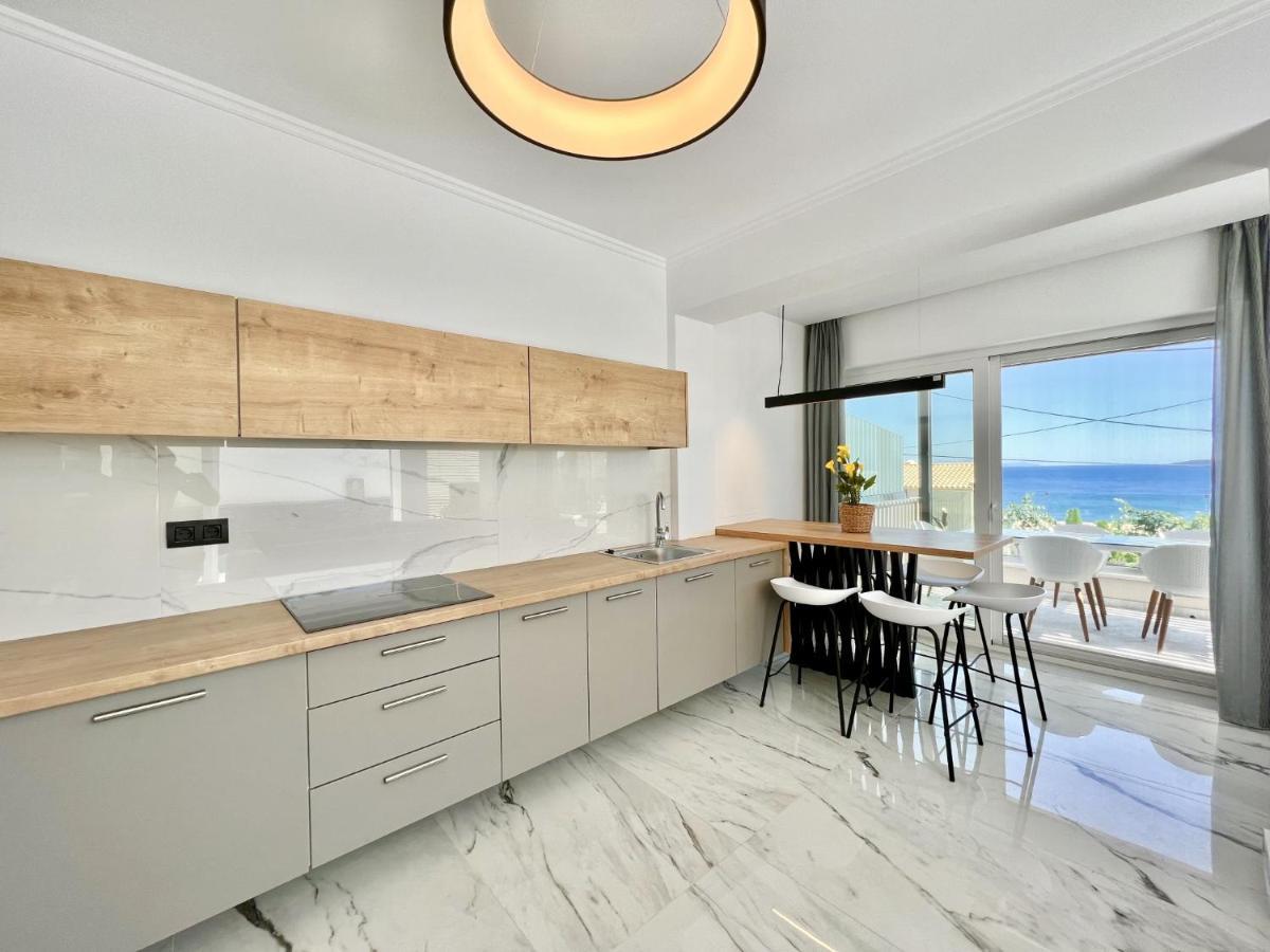 Luxury Villa Barbati Sun With Private Pool By Dadovillas Εξωτερικό φωτογραφία
